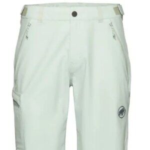 $89! NWT Men's Mammut Runbold IV Shorts - Silver Sage - Size EU 48 US 32